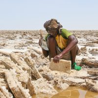 Mining Salt by Hand, Danakil Depression, Ethiopia