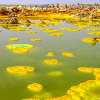 The Candy Colored Hot Springs of Dallol, Ethiopia