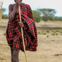 A Young Turkana Herder, Lake Turkana, Kenya