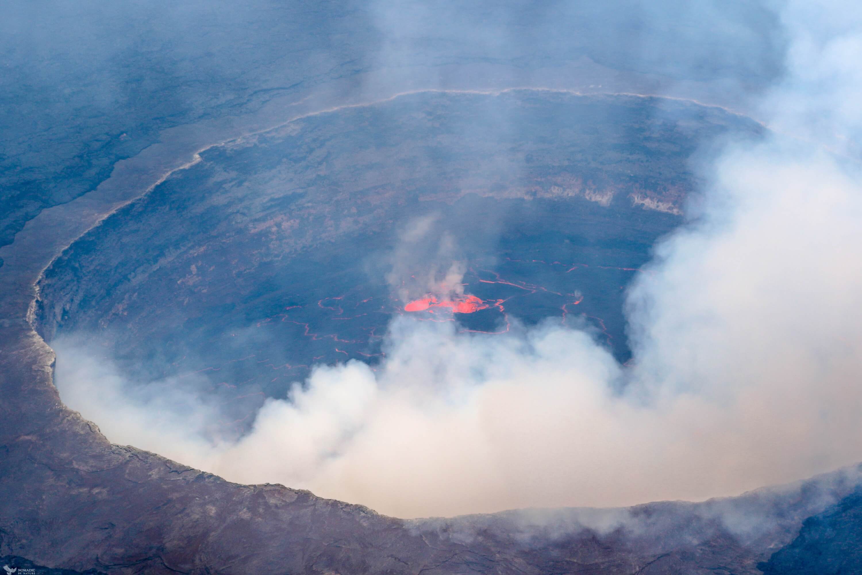 The Awaking Lava Lake at Nyiragongo • Nomadic by Nature