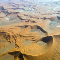 Dunes and Vleis in Sossusvlei, Namibia