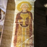 Inside the Debra Maryam Qorqor Rock-Hewn Church, Ethiopia